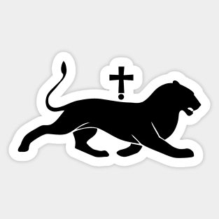 Bagratuni black lion Sticker
